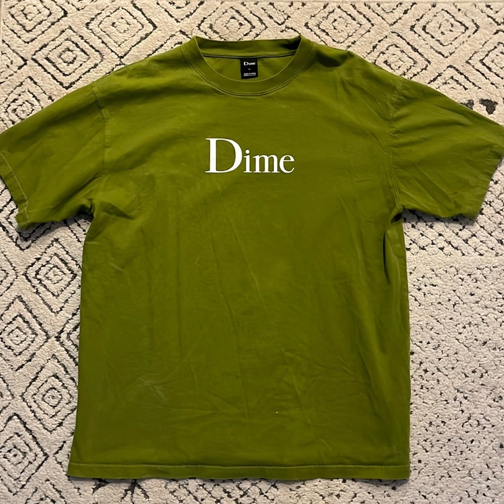 Dime Green Logo Tee (XL)